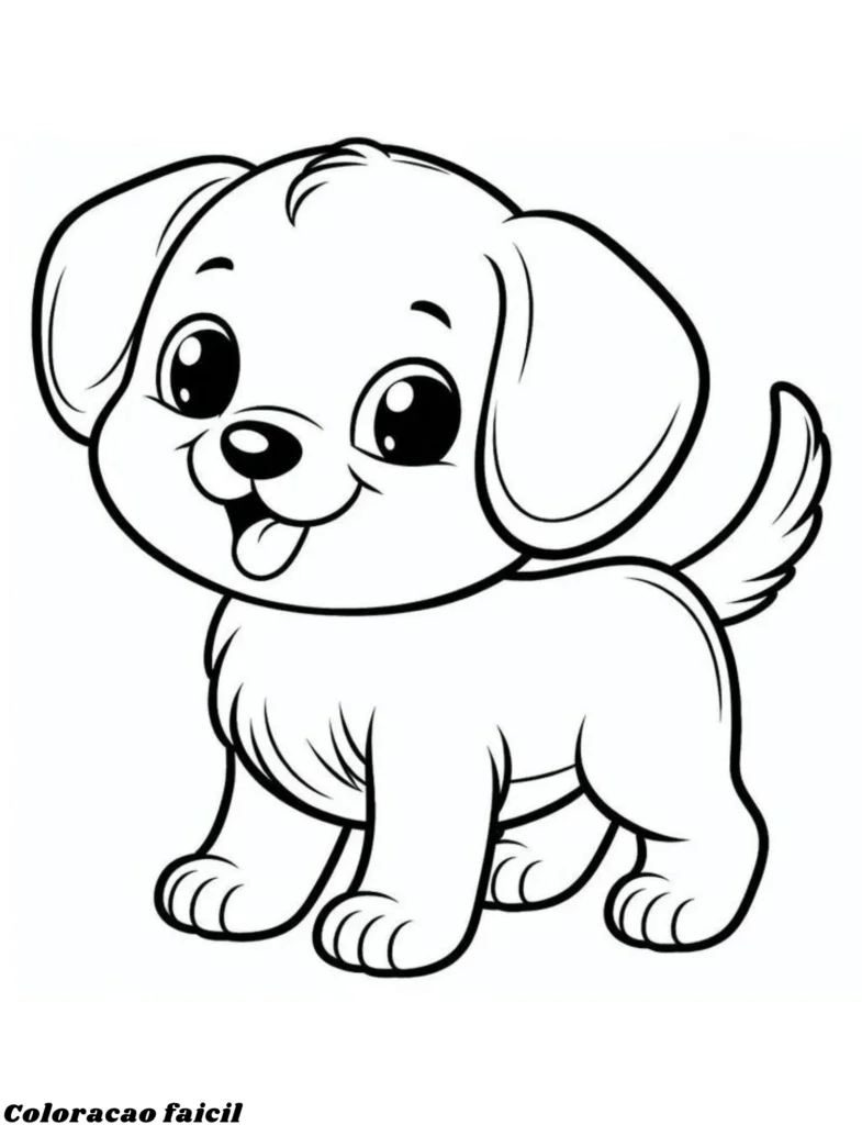 desenho de cachorrinho
