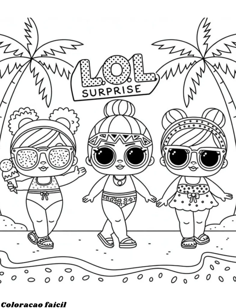 desenhos de lol para colorir
