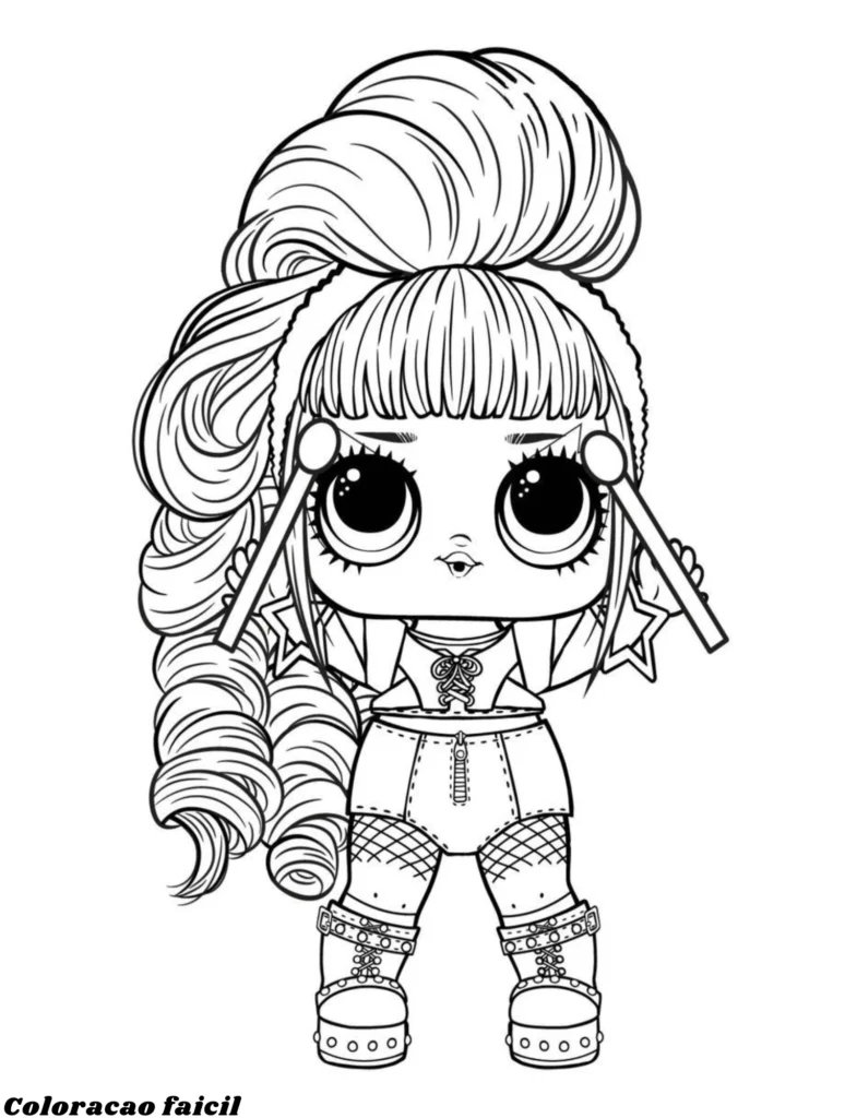 desenho lol para colorir