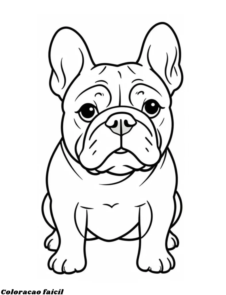 cachorro desenho para colorir
