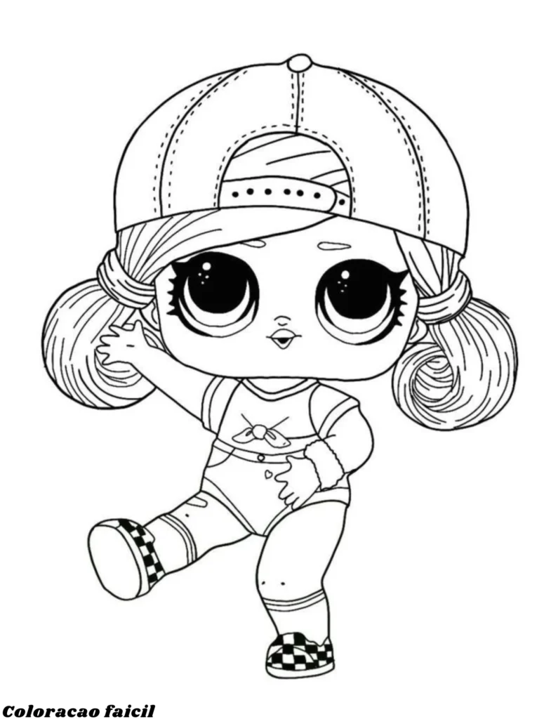 desenho de lol para colorir