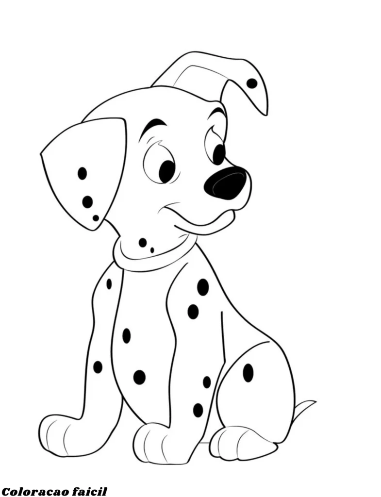 cachorro para imprimir