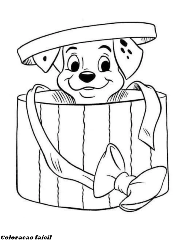 desenho de cachorros para imprimir