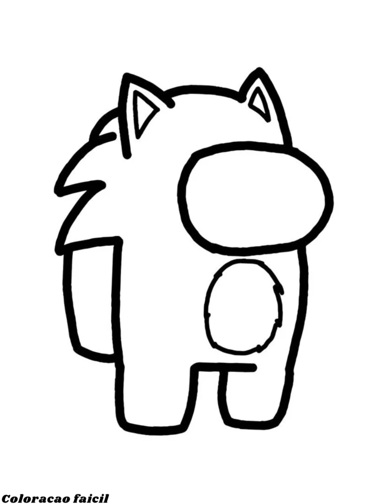 desenhos para colorir among us