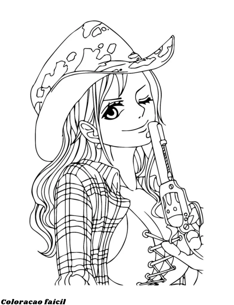 desenhos de one piece para colorir
