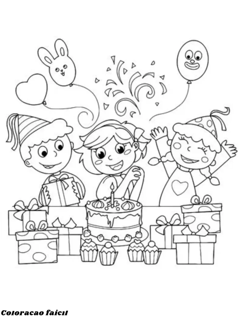 desenho para aniversario
