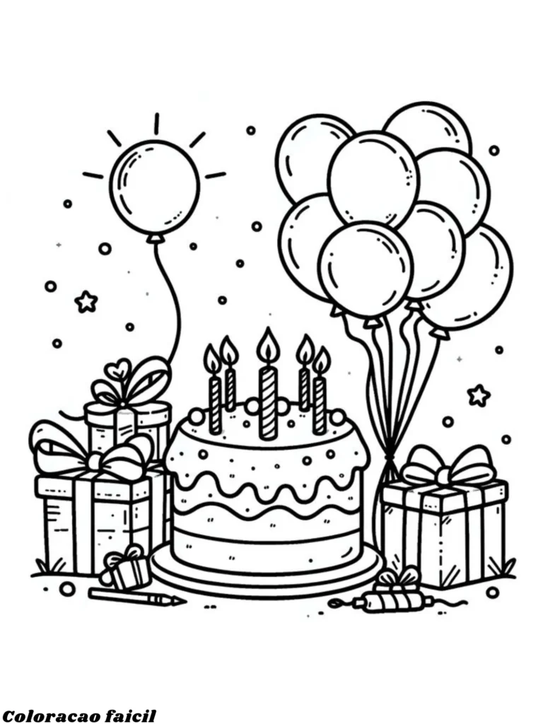 desenhos para aniversário