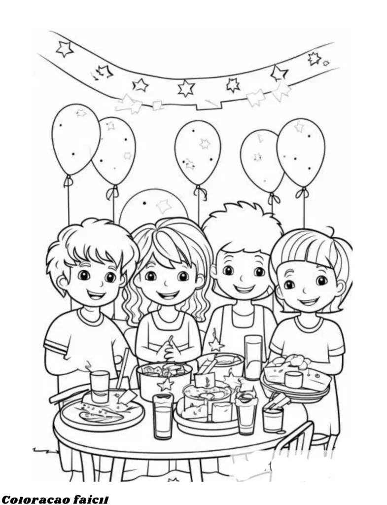 feliz aniversário para imprimir