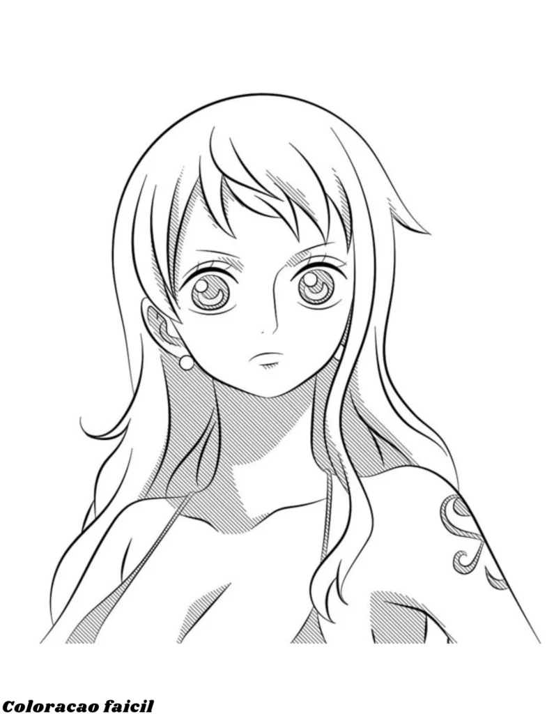 desenho para imprimir one piece