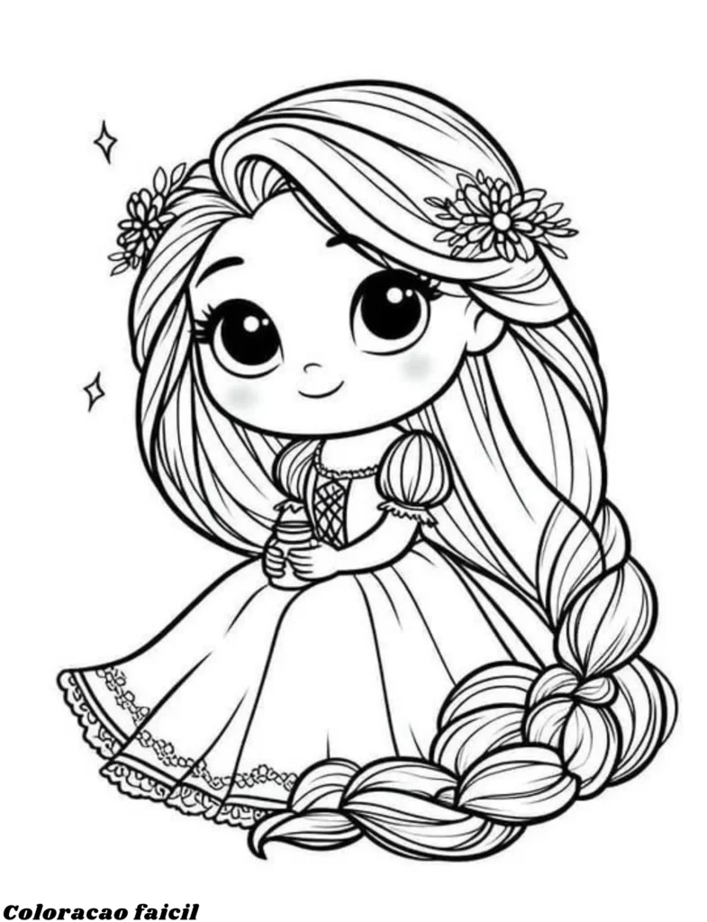 princesa do mario para colorir