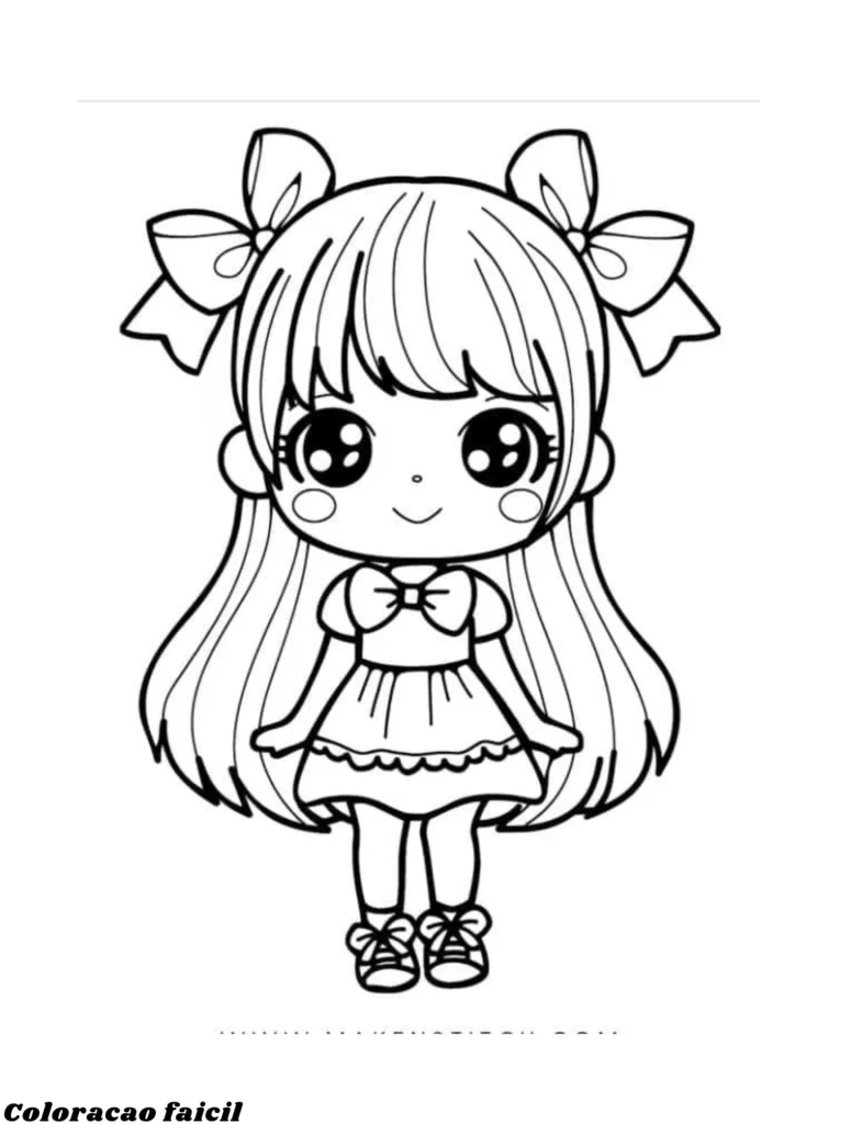 imagem para colorir princesa