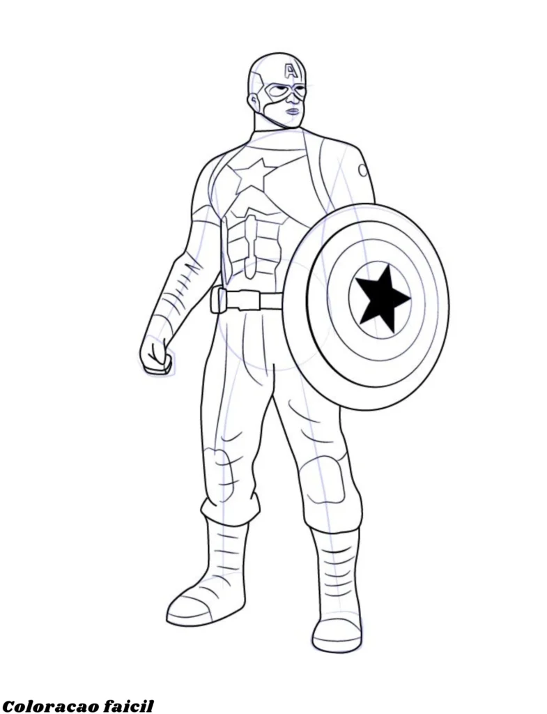 capitão américa desenho