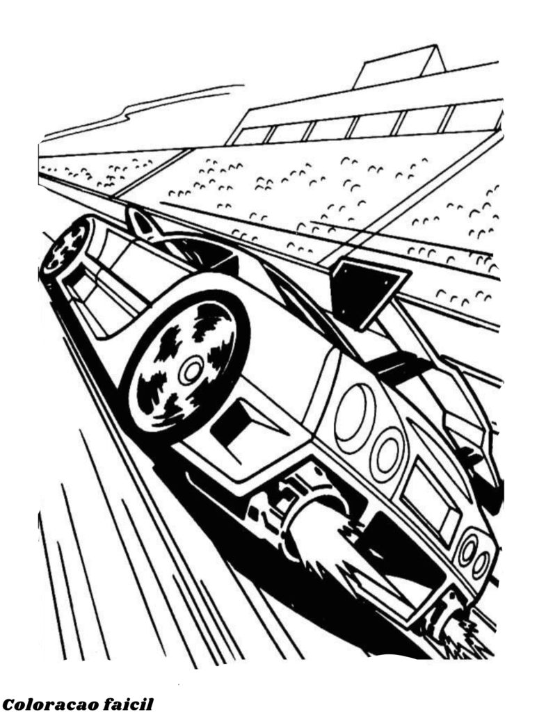 desenhos de lamborghini para colorir