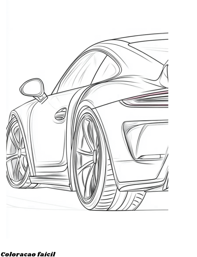 desenhos para colorir carros imprimir