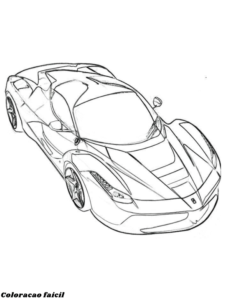 como desenhar um carro lamborghini