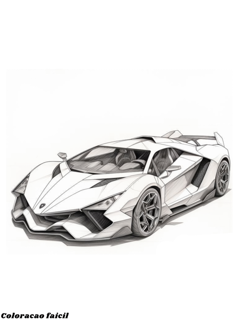 desenhos dos carros para colorir e imprimir