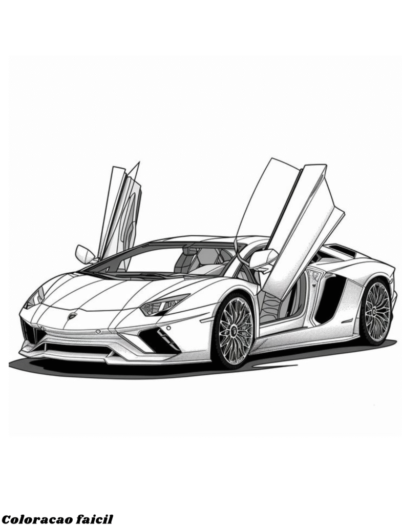 lamborghini para pintar
