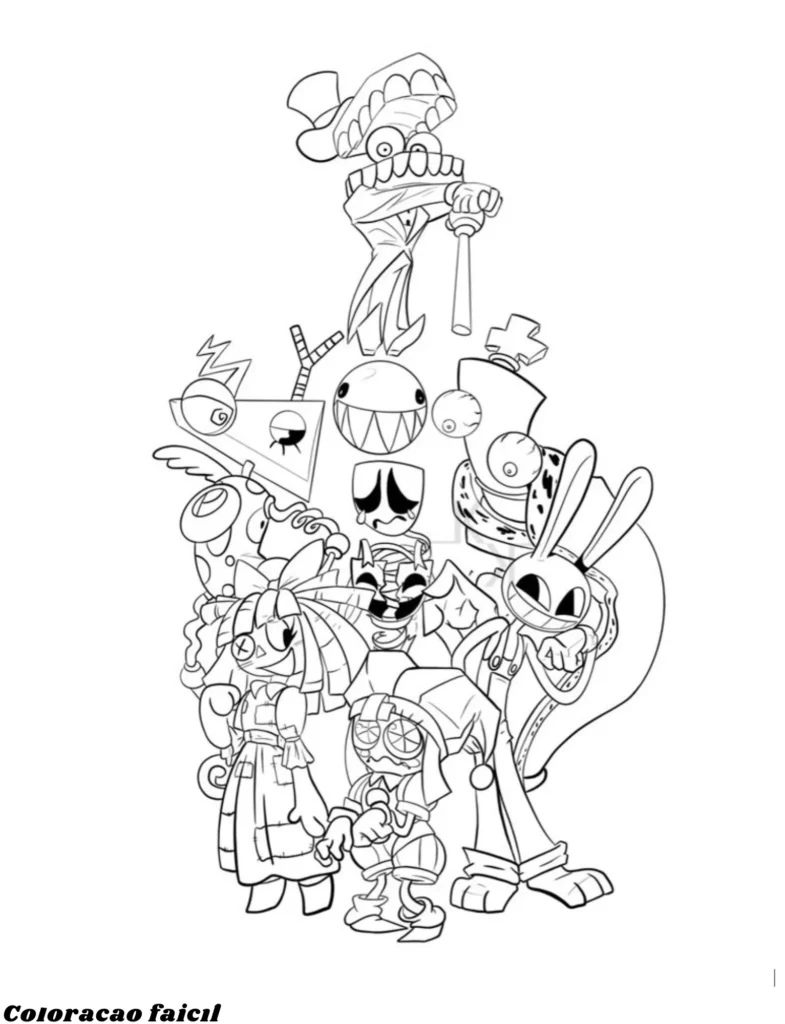 desenhos de circo