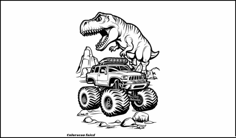 godzilla para colorir