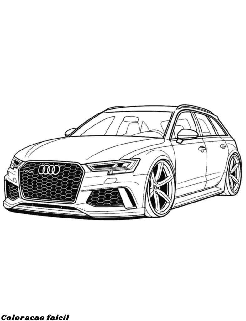 carro colorir