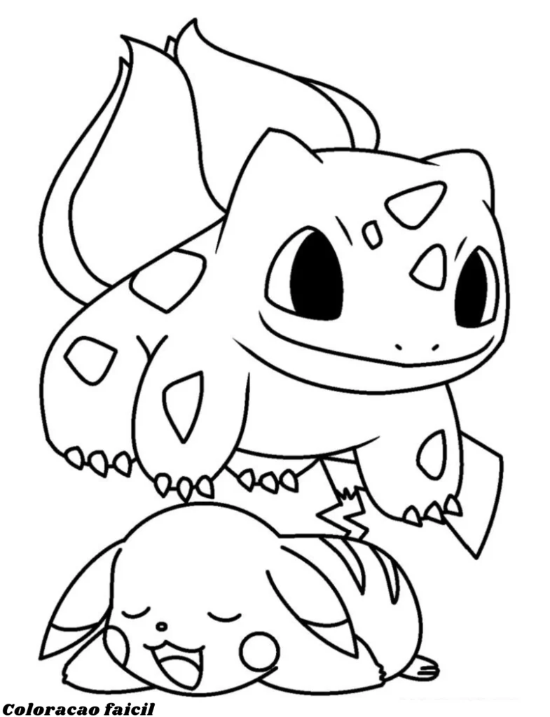para pintar pokemon
