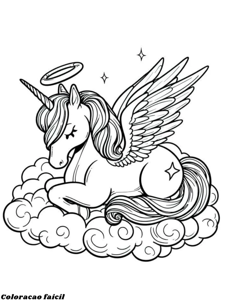 desenhos de unicornio para colorir