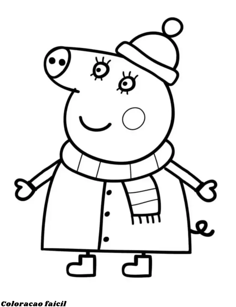 peppa para imprimir