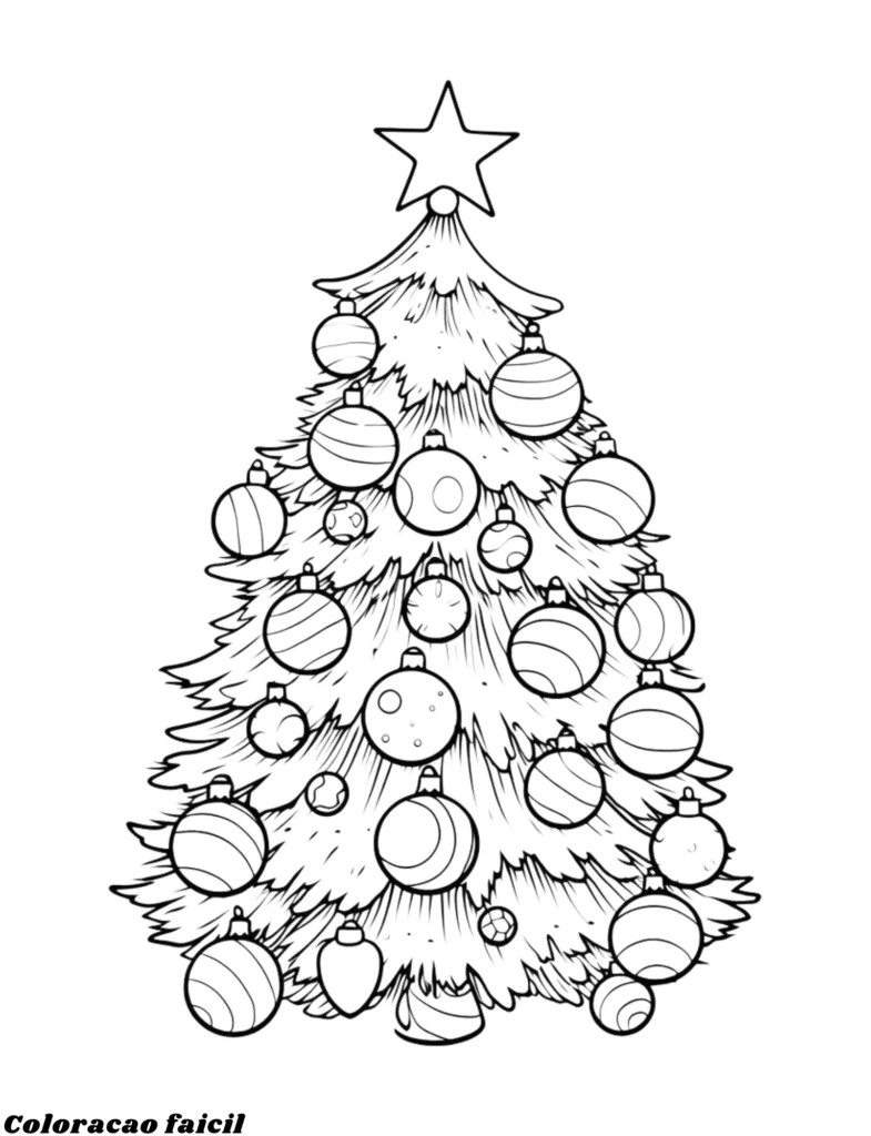 imagens de natal para colorir