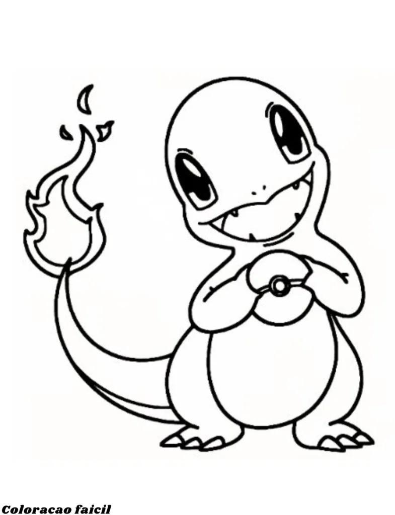 pokémon para imprimir e colorir