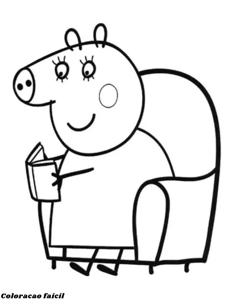 desenhos da peppa para imprimir