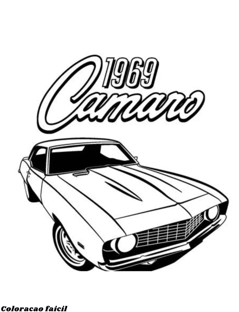desenhos para colorir carro