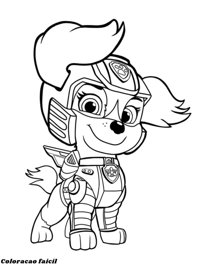 patrulha canina para pintar
