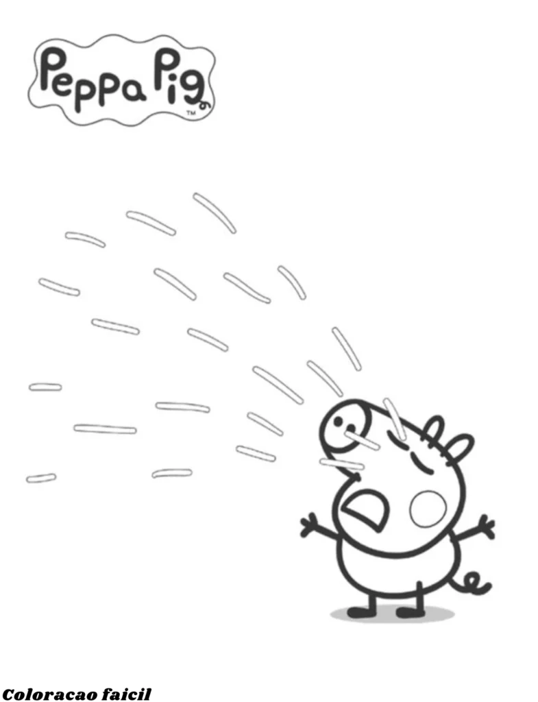 desenho da peppa para imprimir