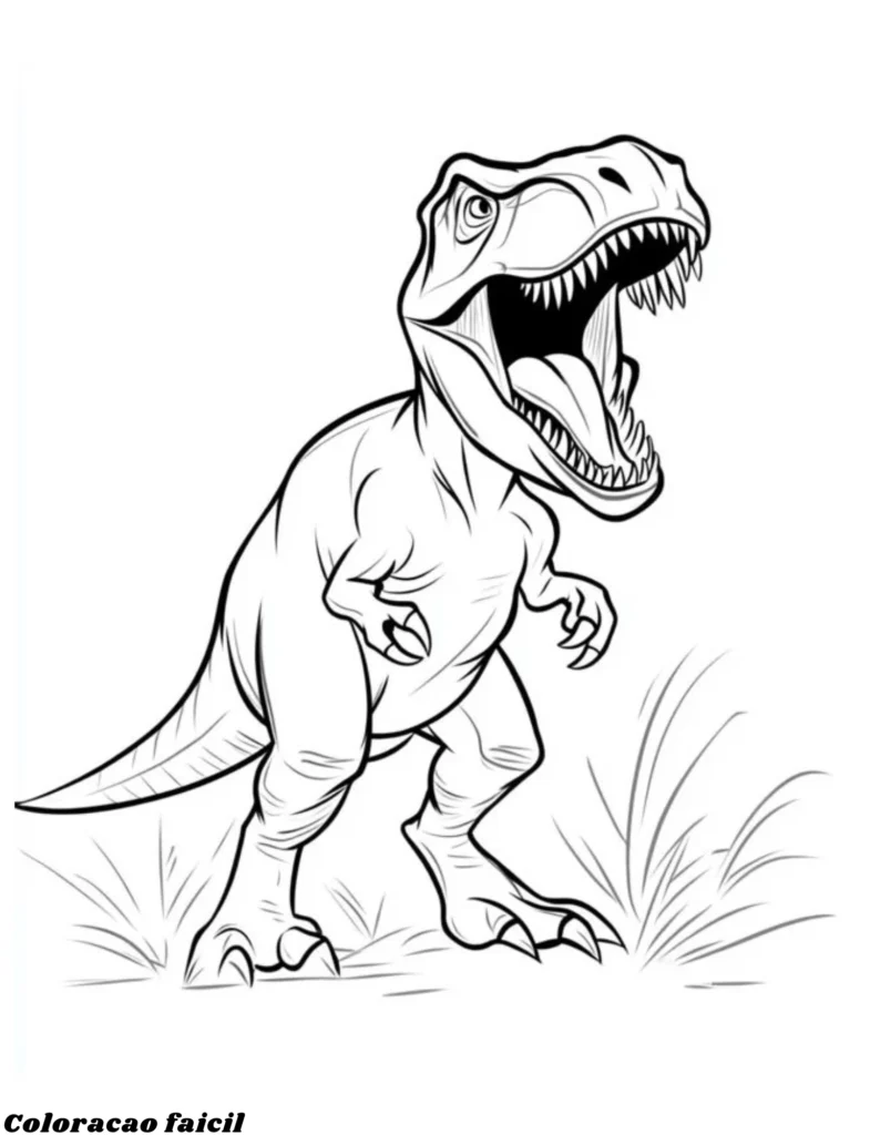 dinossauro desenhos para colorir