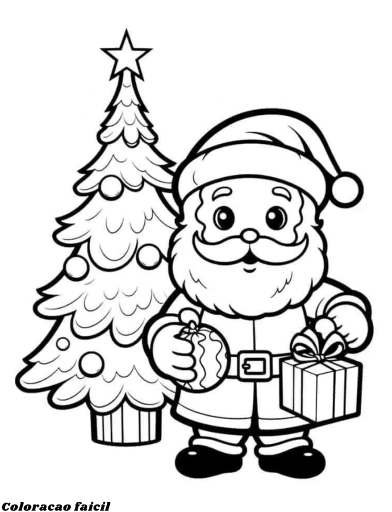 desenho de natal para imprimir