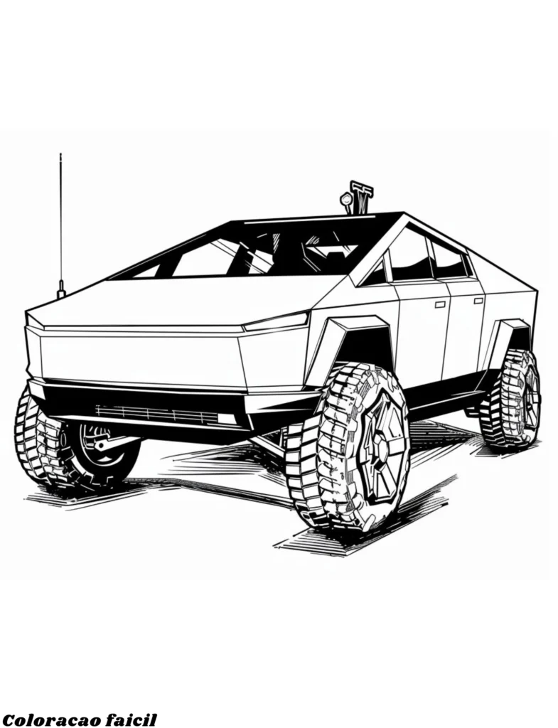 desenhos para colorir de carros
