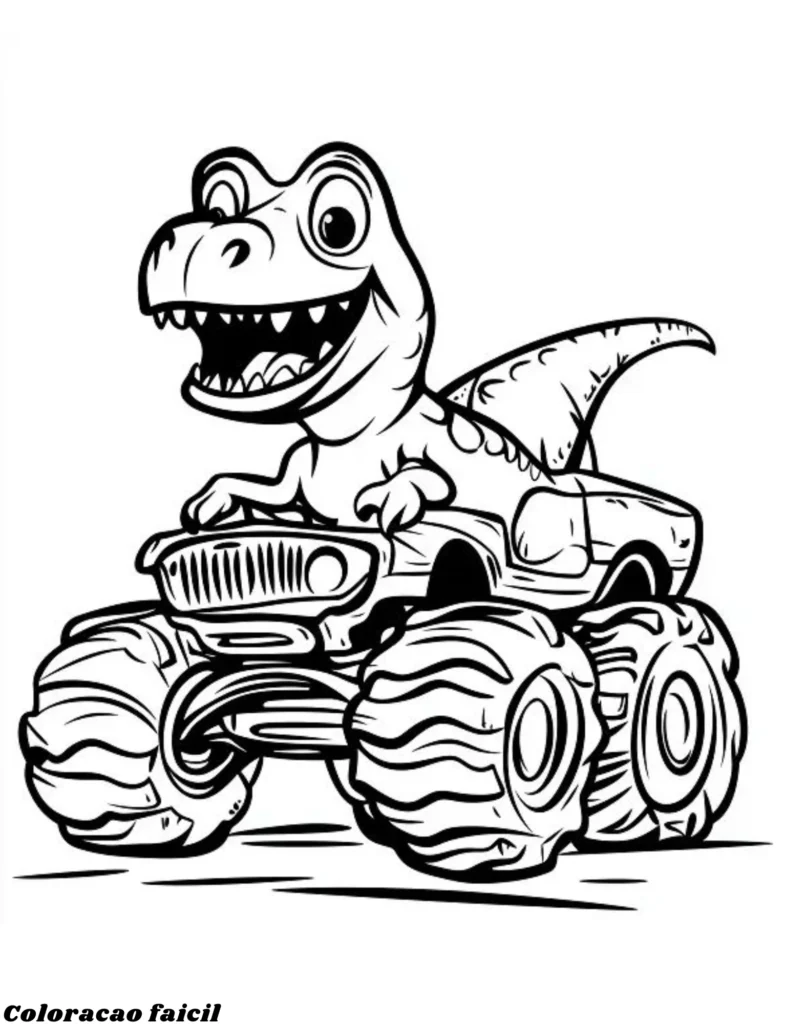 desenhos de dinossauro para colorir