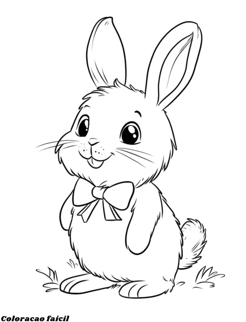 desenhos de coelhinhos para imprimir