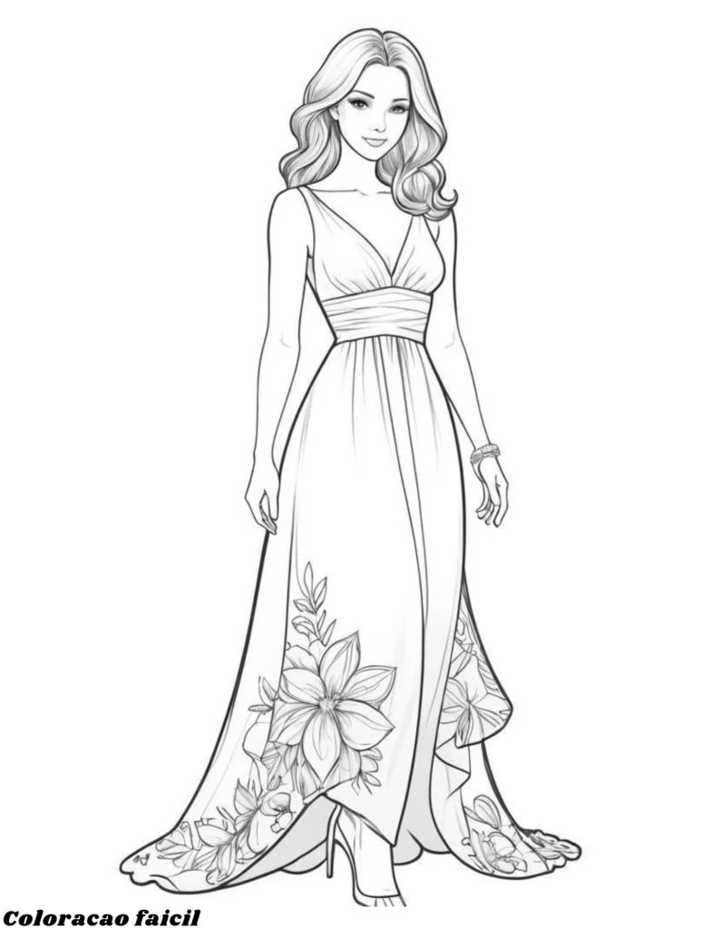 desenhos para colorir das princesas
