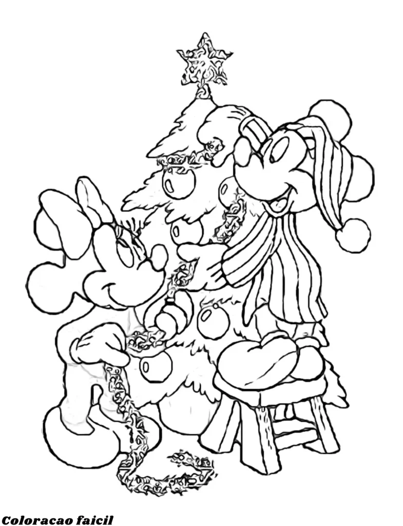 natal para colorir