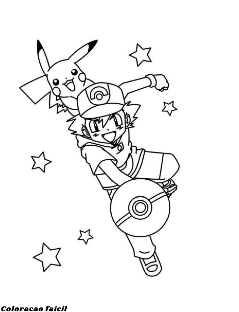 desenho de pokemon