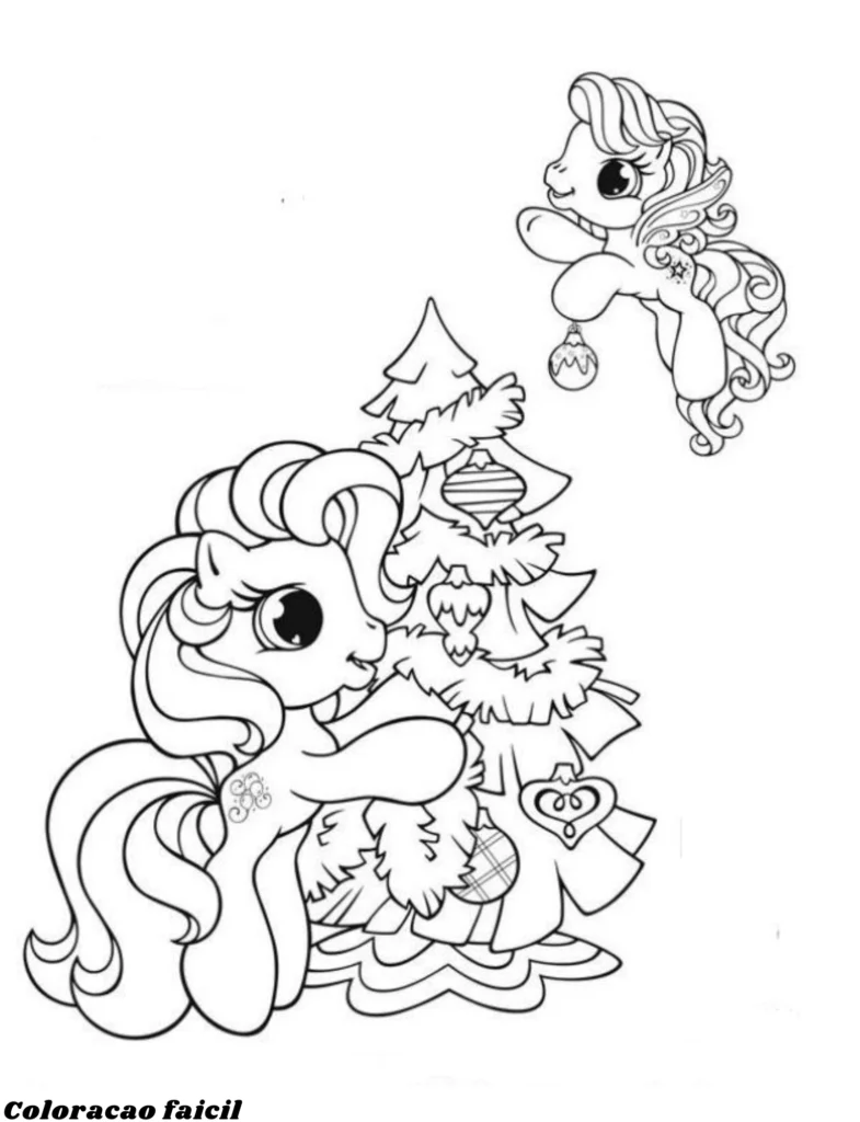 desenhos de natal para colorir