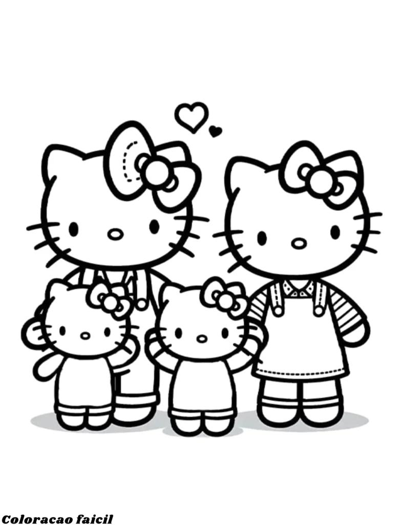 desenho hello kitty para imprimir