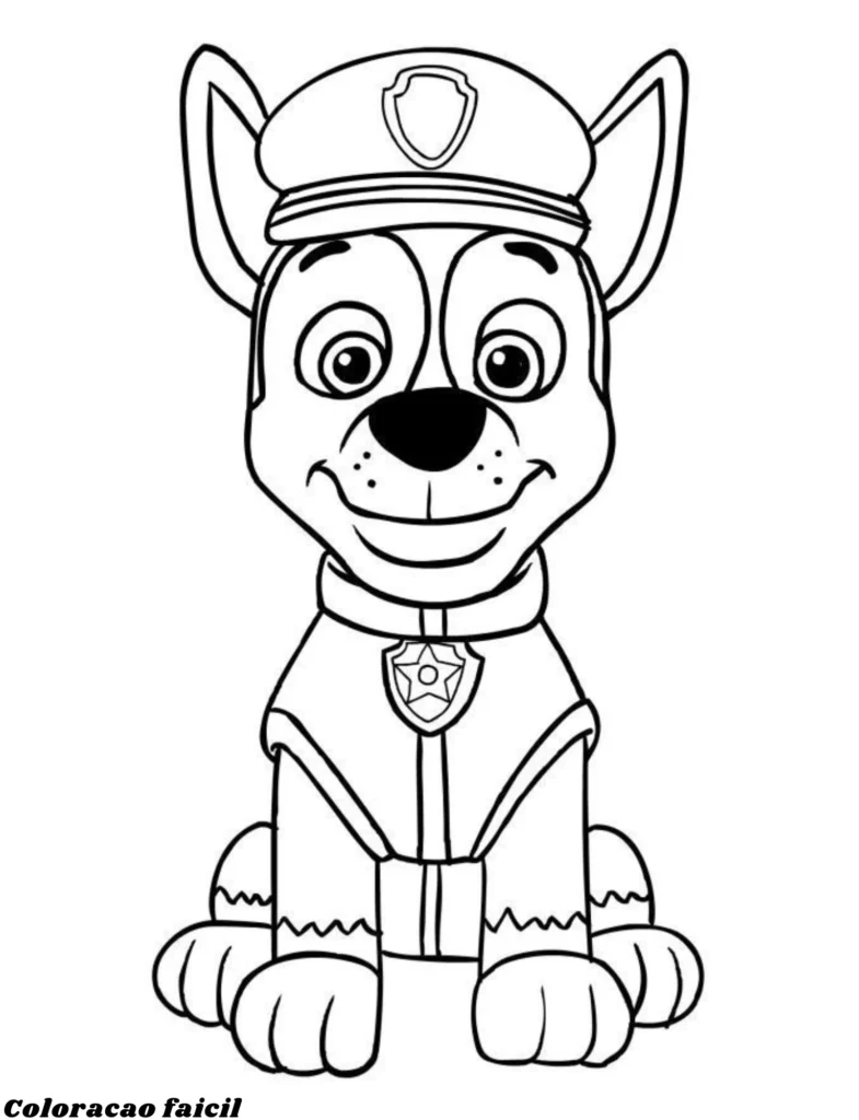 patrulha canina pra pintar