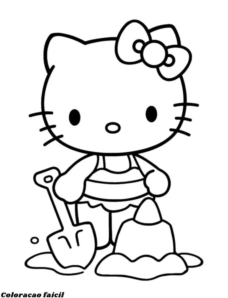 hello kitty colorir