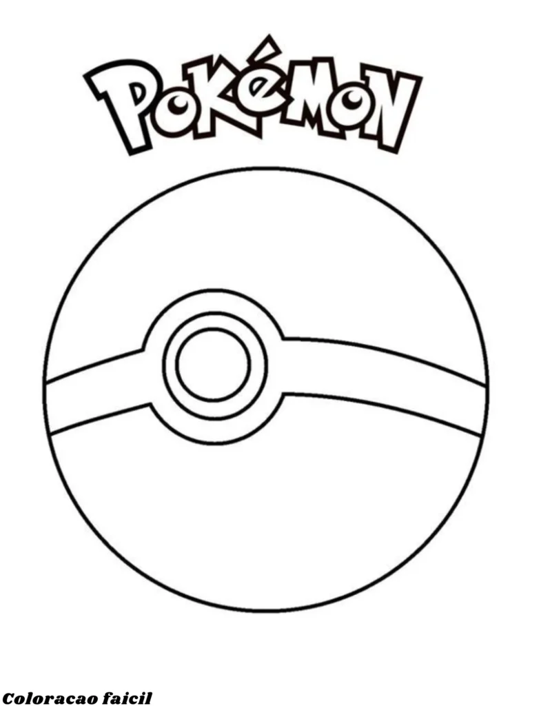 pokemom para colorir