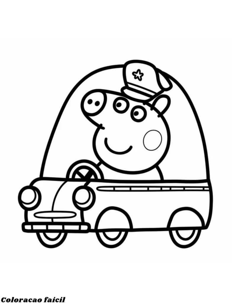 desenhos para colorir peppa