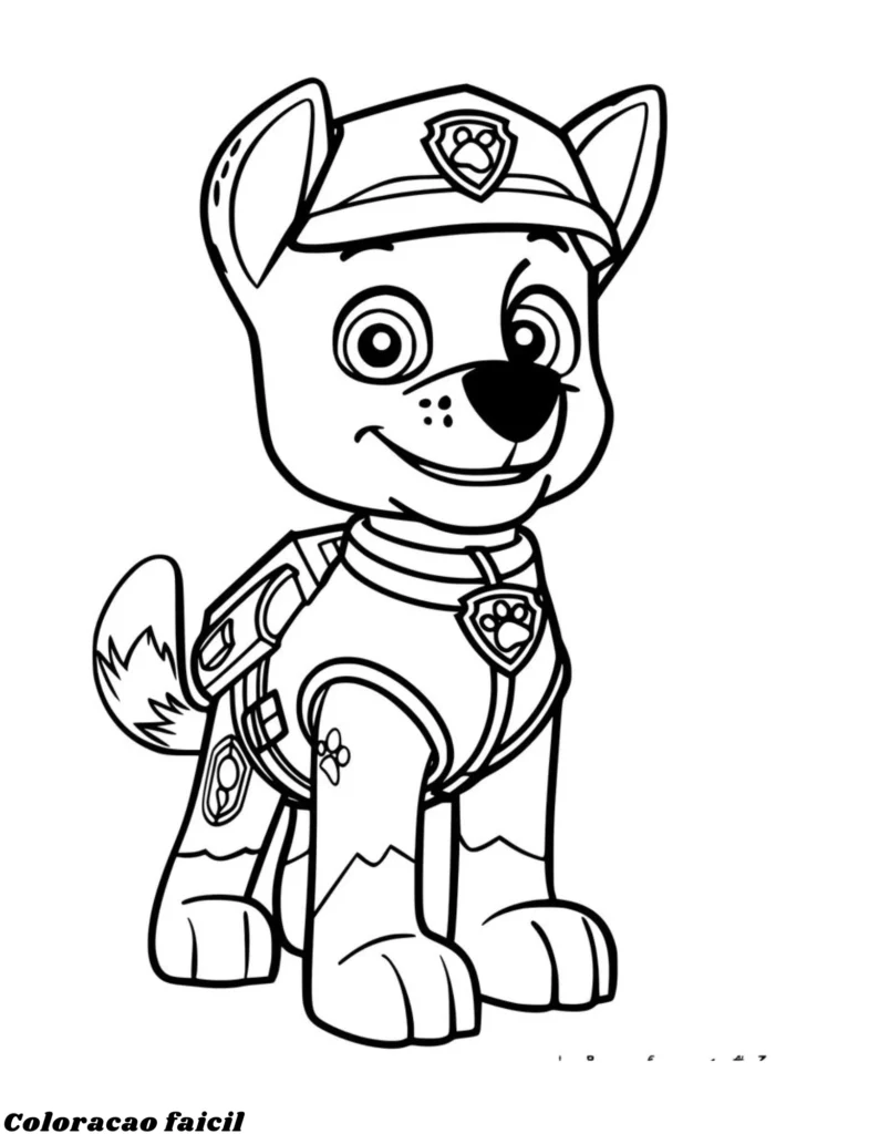 desenhos patrulha canina para imprimir