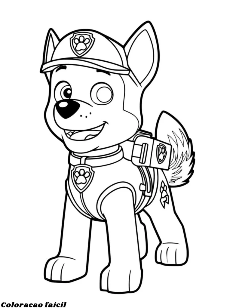 patrulha canina desenho imprimir