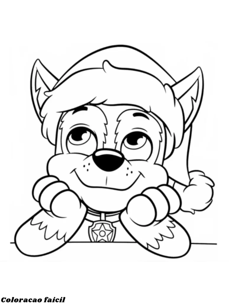 colorir patrulha canina
